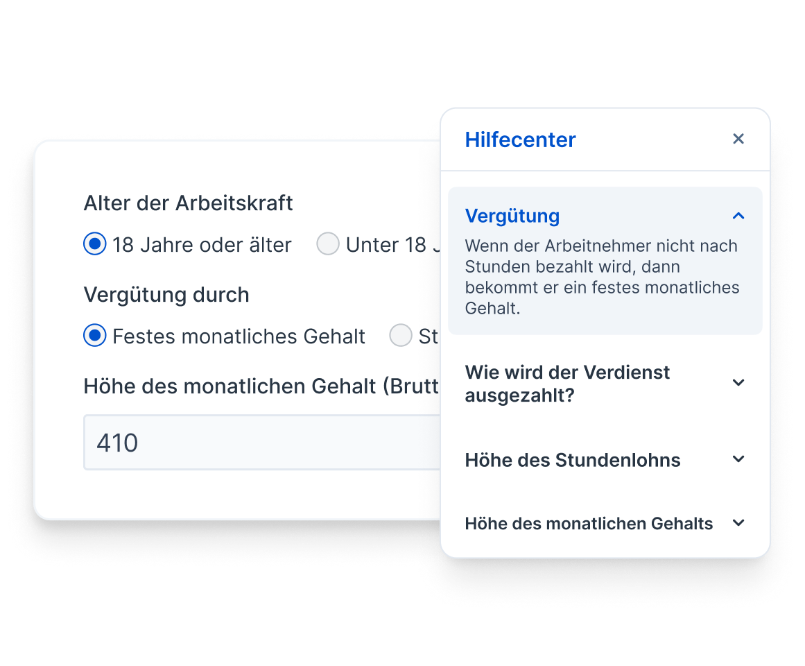 Fehlermeldung bei ungültiger Steuer-ID Eingabe in Fastdocs Formular